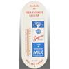 Image 1 : Tin Sunflower Milk Thermometer with Carton.