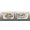 Image 1 : Lot of 2: Circular Potted Meats Pot Lids.