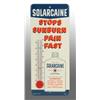 Image 1 : Tin Solarcaine Thermometer.