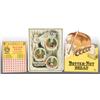 Image 1 : Lot of 9: Cardboard Assorted Advertising Items.