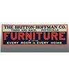 Image 1 : Embossed Tin Furniture Sign.