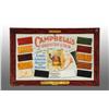 Image 1 : Embossed Tin Campbell's Varnish Sign.