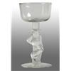 Image 1 : Glass Planters Peanut Mr. Peanut Wine Goblet.