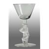 Image 1 : Glass Planters Peanut Mr. Peanut Champagne Goblet.