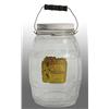 Image 1 : Glass Planters Peanut Mr. Peanut Pickle Jar.