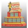 Image 1 : Cardboard Planters Peanut Mr. Peanut Display.