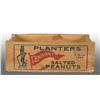 Image 1 : Wooden Planters Peanut Mr. Peanut Shipping Crate.