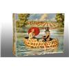 Image 1 : Cardboard Planters Peanut Mr. Peanut Canoe Box.