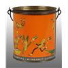 Image 1 : Tin Planters Peanut Mr. Peanut Circus Pail.