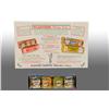 Image 1 : Planters Peanut Mr. Peanut Salesman Sample Can Set