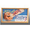 Image 1 : Cardboard Planters Peanut Mr. Peanut Trolley Sign.