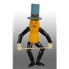 Image 1 : Wooden Planters Peanut Mr. Peanut Jointed Doll.