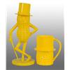 Image 1 : Plastic Planters Peanut Mr. Peanut Bank & Cup Set.