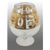 Image 1 : Glass Planters Peanut Mr. Peanut Brandy Sifter.