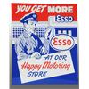 Image 1 : Tin Esso Service Station Attendant Sign.