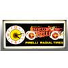 Image 1 : Pirelli Radial Tires Clock Light.