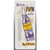 Image 1 : Tin NuGrape Soda Thermometer.