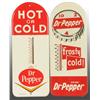 Image 1 : Lot of 2: Tin Dr. Pepper Thermometers.