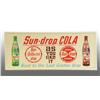 Image 1 : Embossed Tin Sun-Drop Sign.