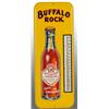 Image 1 : Tin Buffalo Rock Thermometer.