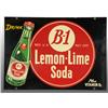 Image 1 : Heavy Metal B-1 Lemon-Lime Soda Sign.