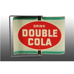 Lot of 2: Double Cola Flange Signs.