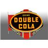 Image 2 : Tin 1947 Double Cola Flange Sign.