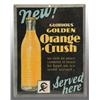 Image 1 : Cardboard Orange Crush Sign.