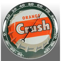 Orange Crush Round Pam Thermometer.