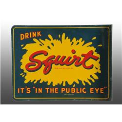 Tin Squirt Flange Sign.