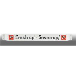 Tin “Fresh Up with Seven-Up” Door Push.
