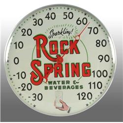 Rock Spring Round Thermometer.