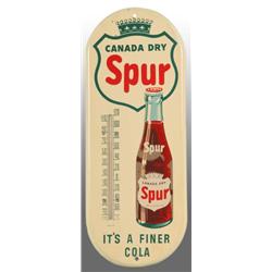 Tin Spur Thermometer by Canada Dry.
