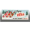 Image 1 : Tin Vess Cola Sign.