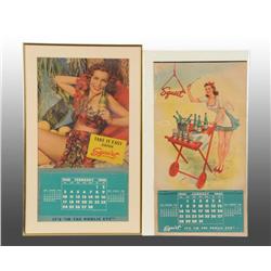 Lot of 2: Squirt Calendars .