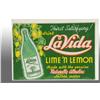 Image 1 : Embossed Tin LaVida Lime 'N Lemon Sign.