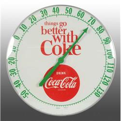 Coca-Cola Dial Thermometer.