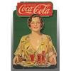 Image 1 : Cardboard Coca-Cola Cut-Out Sign.