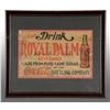 Image 1 : Cardboard Coca-Cola Royal Palm Sign.