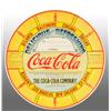 Image 1 : Set of 2 Paper Coca-Cola Large Keg Labels.