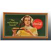 Image 1 : Cardboard Coca-Cola Horizontal Poster.