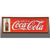Image 1 : Embossed Tin Coca-Cola Sign.
