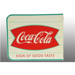 Heavy Tin Coca-Cola Flange Sign.