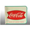 Image 2 : Heavy Tin Coca-Cola Flange Sign.