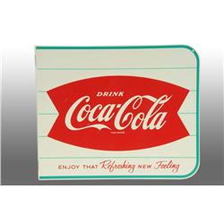 Heavy Tin Coca-Cola Flange Sign.