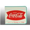 Image 1 : Heavy Tin Coca-Cola Flange Sign.