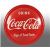 Image 1 : Embossed Tin Coca-Cola Sign.
