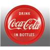 Image 1 : Embossed Tin Coca-Cola Sign.