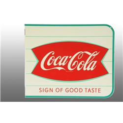 Tin Coca-Cola Flange Sign.