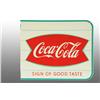 Image 1 : Tin Coca-Cola Flange Sign.